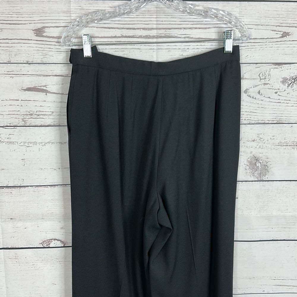 Pendleton Dress Pants Womens Size 10 Black Side Zip High Waisted made in USA - Picture 4 of 11